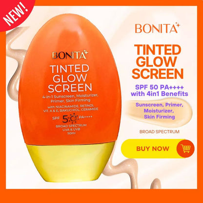 BONITA Tinted Glow Sunscreen SPF 50 Pa+++