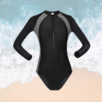 One-Piece Zipper Rash Guard