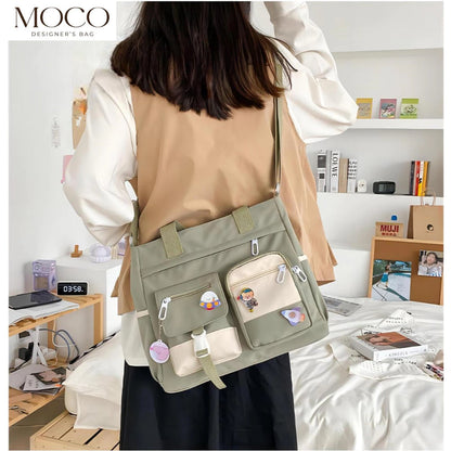 Nylon Messenger Crossbody Shoulder Sling Bag