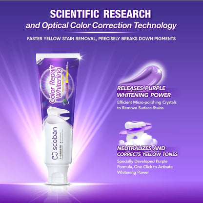 SCOBAN Teeth Whitening Toothpaste