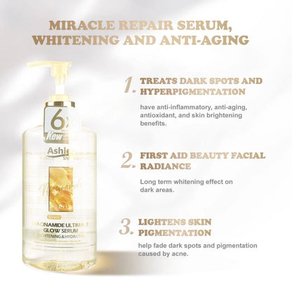 ASHLEY SHINE Hyaluronic & ASHLEY SHINE Niacinamide Pure Serum 520ml