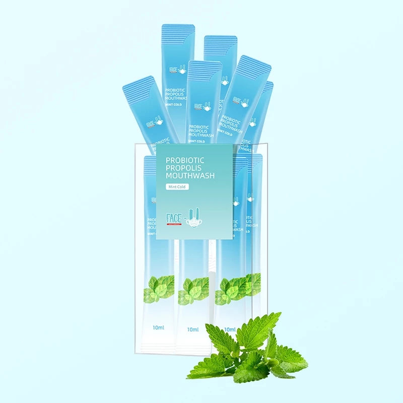 FACE-U Fresh Breath Probiotic Propolis Mouthwash 20pcs/box