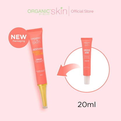 Organic Skin Japan Intensive Whitening Underarm Powder Dry Deodorant & Whitening Cream