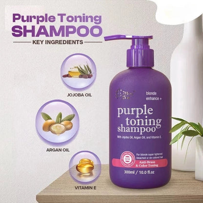 MERRY SUN Purple Toning Shampoo & Conditioner 300ml