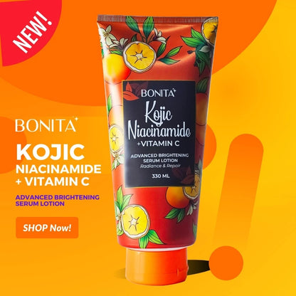 BONITA Kojic Niacinamide Vitamin C Advanced Brightening Serum Lotion 330ml