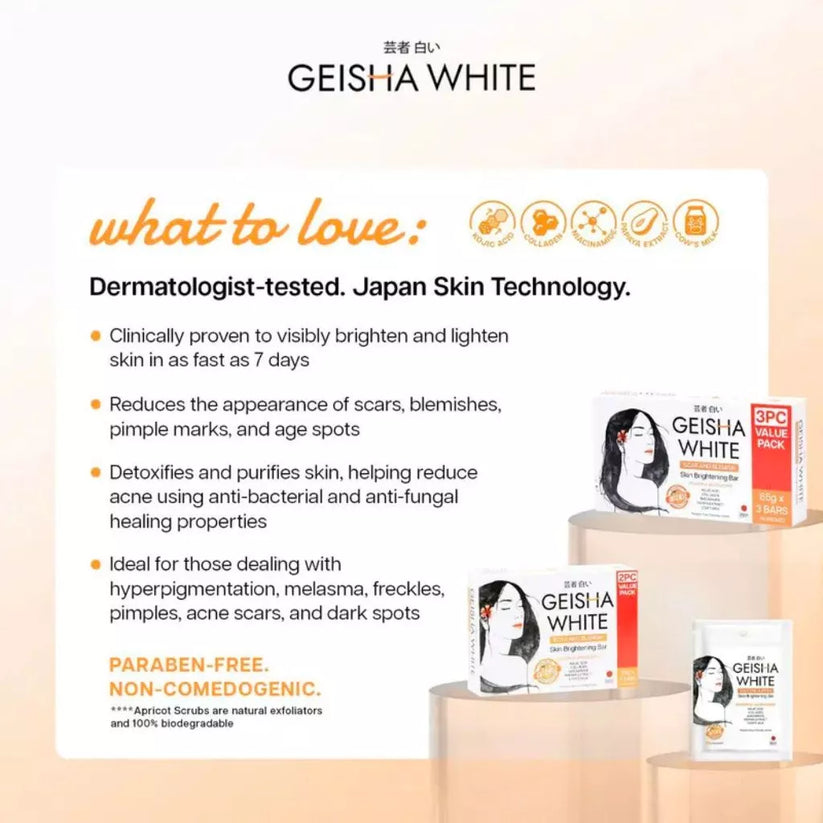 Geisha White Skin Brightening Soap