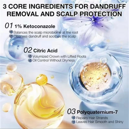KORMESIC Anti-Dandruff Ketoconazole Shampoo for Scalp Treatment and Oil Control