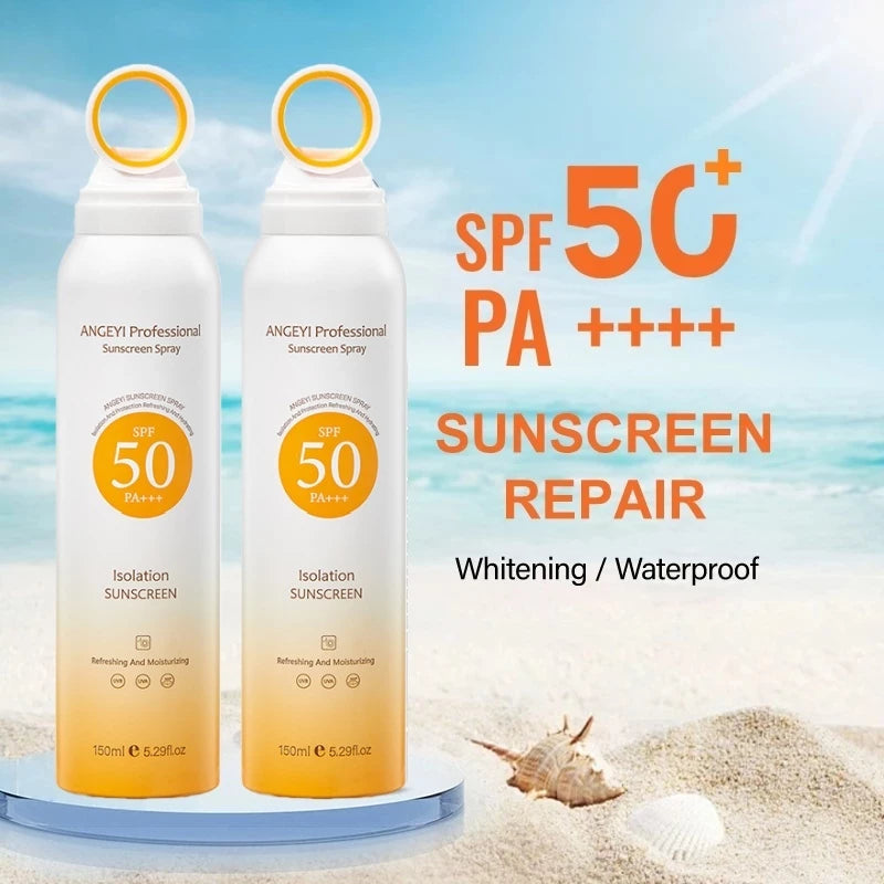 ANGEYI Professional Sunscreen Spray SPF50 PA+++