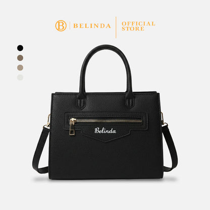 Classic Zip-Front Handbag