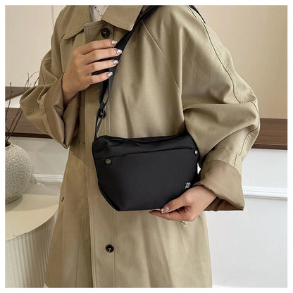 Waterproof Wide Strap Crossbody Bag
