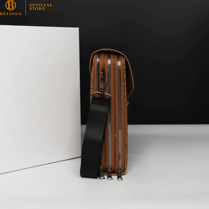 Men's Multi-Compartment Crossbody Bag