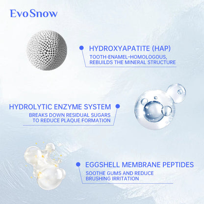 EvoSnow 10% HAP Toothpaste 100g Blueberry Mint