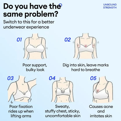 Breathable Seamless Mesh Sports Bra