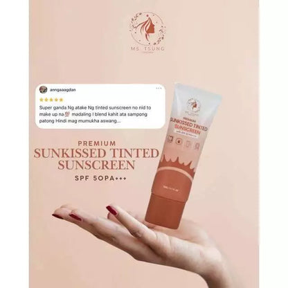 MS TSUNG Premium Sunkissed Tinted Sunscreen SPF 50 PA ++++