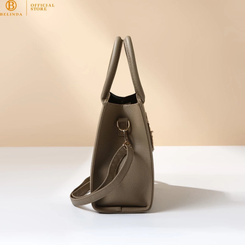 Classic Zip-Front Handbag