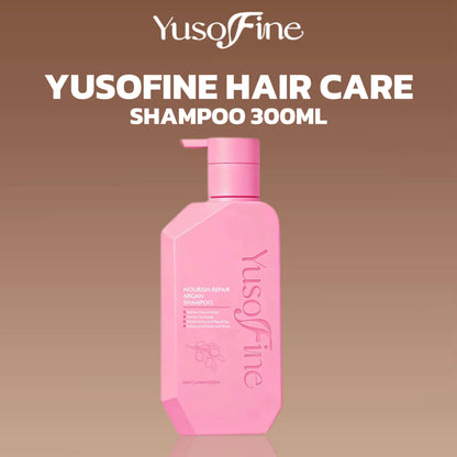 YUSOFINE Nourish-Repair Argan Shampoo + Conditioner + Hair Treatment