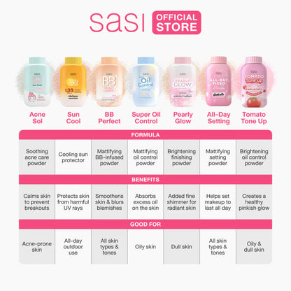 SASI Facial Loose Powder 50g