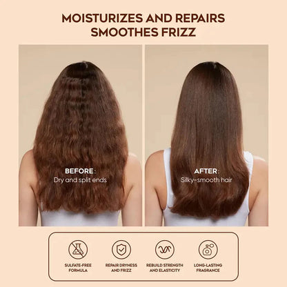 YUSOFINE Nourish-Repair Argan Shampoo + Conditioner + Hair Treatment