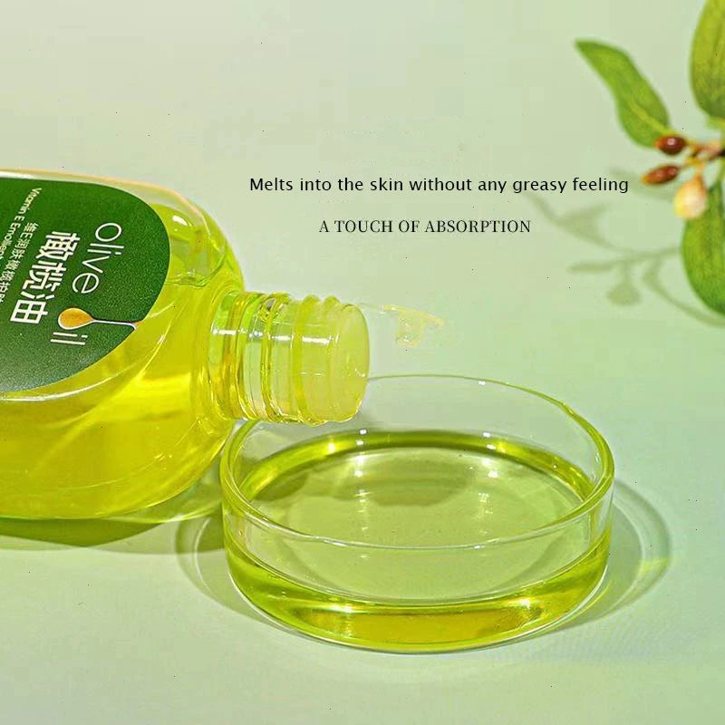 Pure Olive Oil with Vitamin E for Skin, Hair and Face