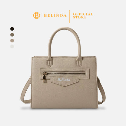 Classic Zip-Front Handbag