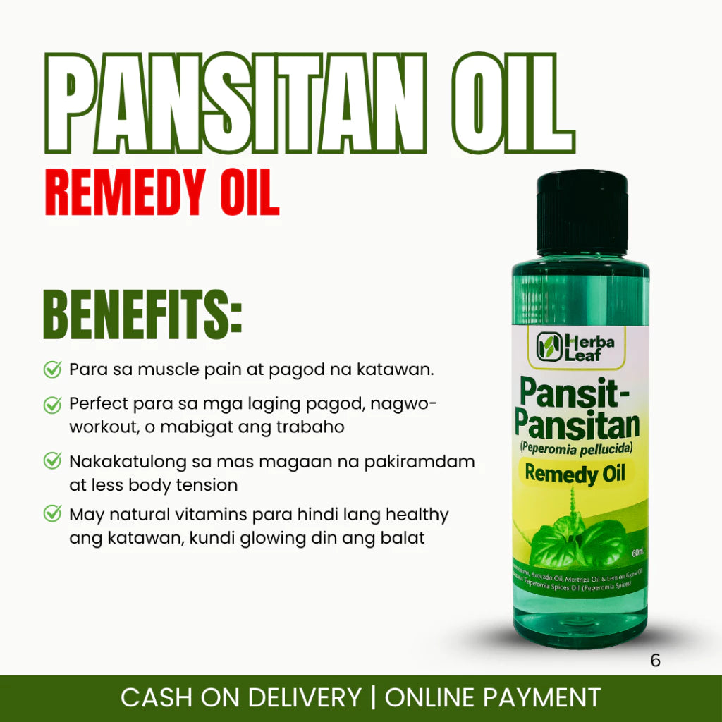 Pansit Pansitan Remedy Oil