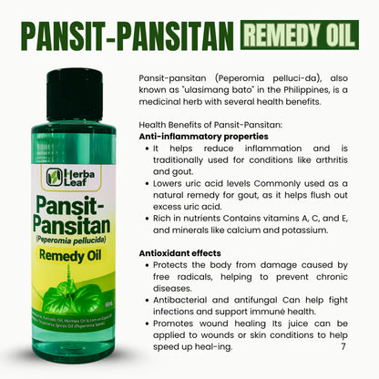 Pansit Pansitan Remedy Oil