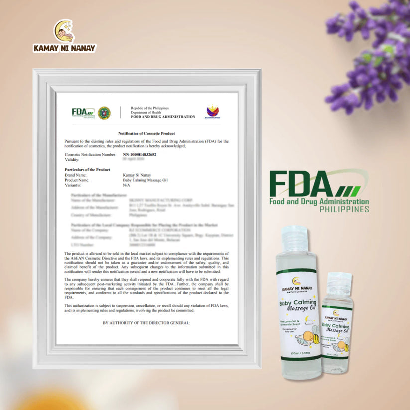 KAMAY NI NANAY Calming Massage Oil