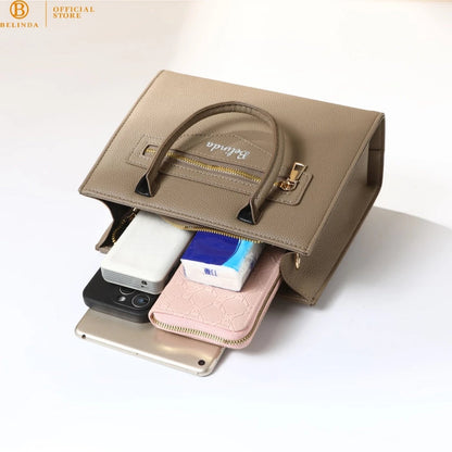 Classic Zip-Front Handbag