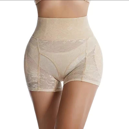 Lace Padded Butt Hips Shapewear Shorts