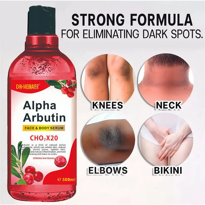 Alpha Arbutin Face & Body Serum 500ml