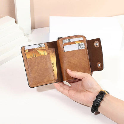 Classic Multi-Card Leather Wallet