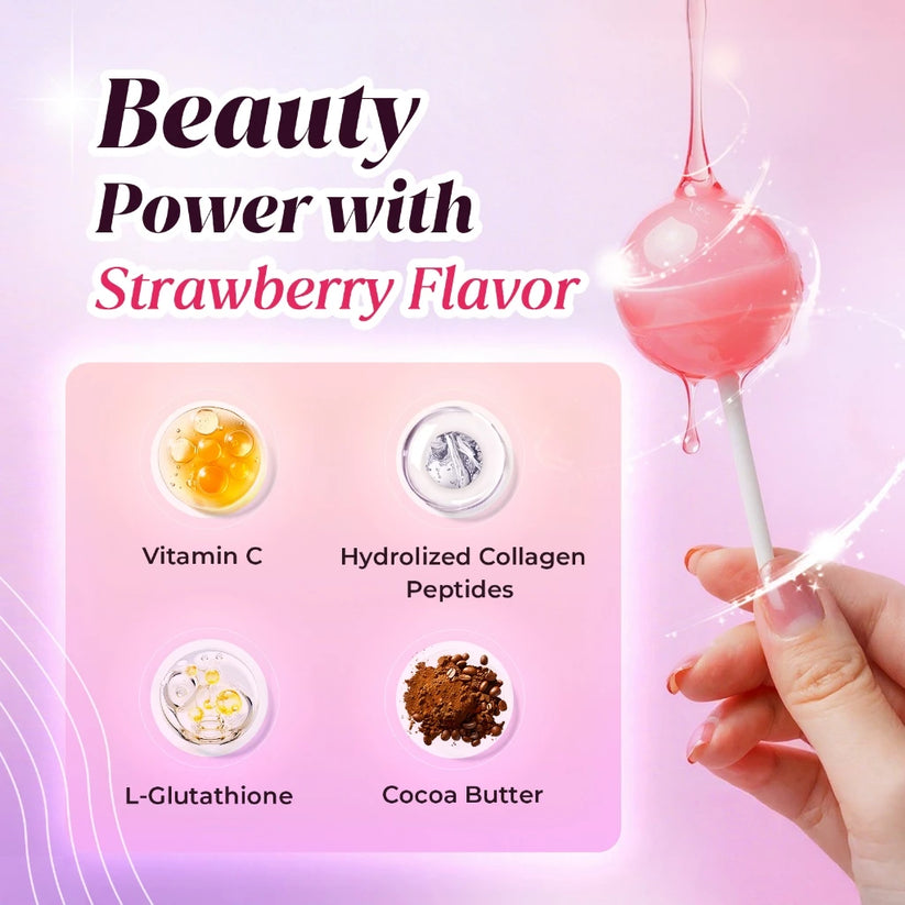 DN L-Glutathione Lollipops with Vitamin C (10pcs/pack)