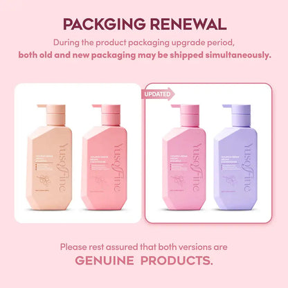 YUSOFINE Nourish-Repair Argan Shampoo + Conditioner + Hair Treatment