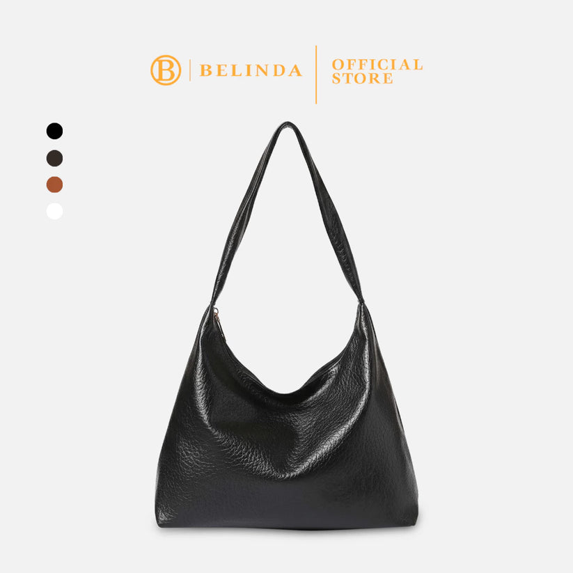 Soft Leather Hobo Bag