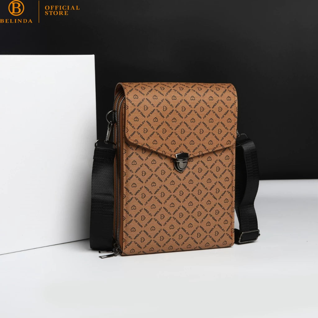 Men's Multi-Compartment Crossbody Bag