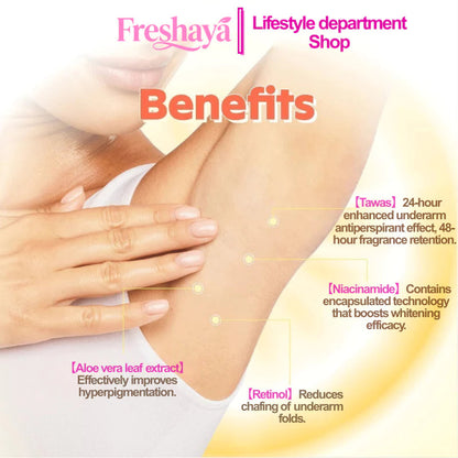 Freshaya Bloom Rush Niacinamide Tawas Deodorant