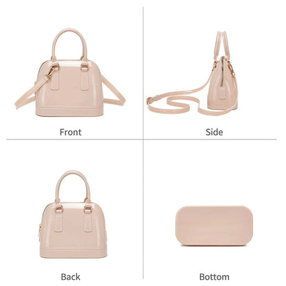 Shell Style Jelly Sling Bag
