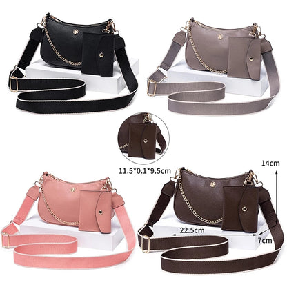 Street Style Chain Hobo Crossbody Bag
