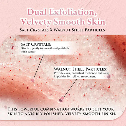 KAVOUGE Shower Salt Body Scrub