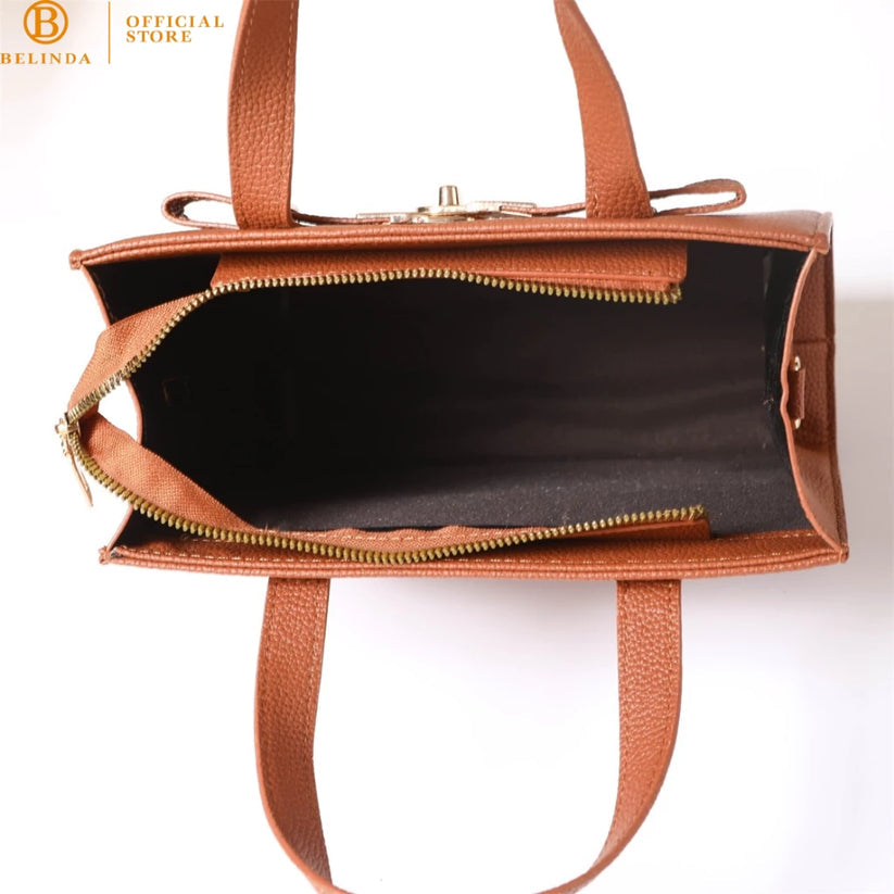 Sophisticated 2-Way Top-Handle Bag