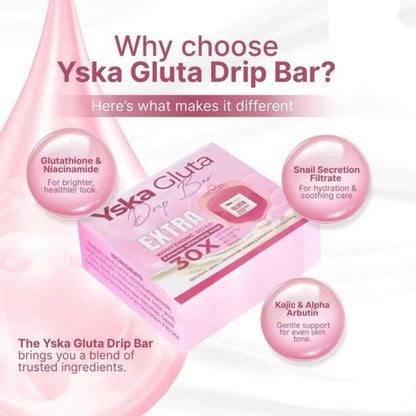 Yska Gluta Drip Soap Bar Extreme Whitening 70g