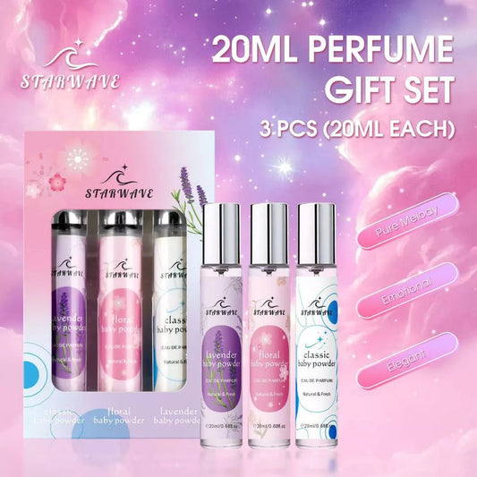 STARWAVE 3-in-1 Long Lasting Perfume Set