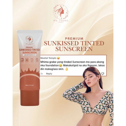 MS TSUNG Premium Sunkissed Tinted Sunscreen SPF 50 PA ++++