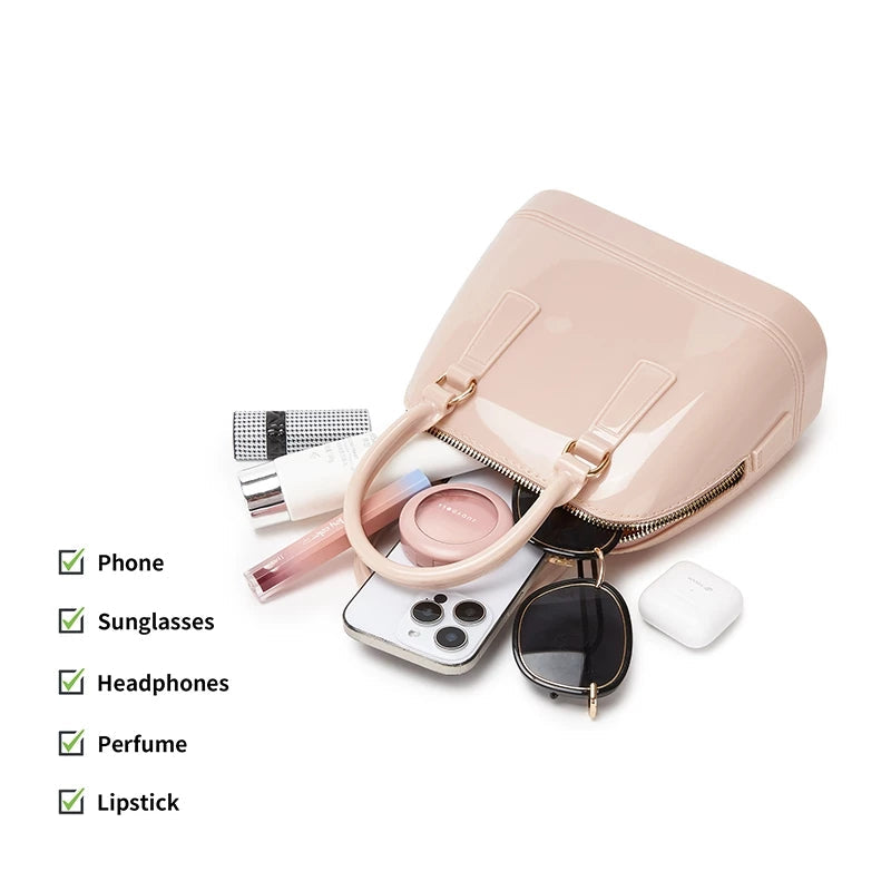 Shell Style Jelly Sling Bag