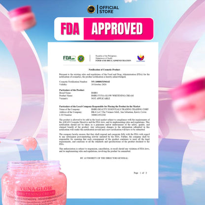 BMRS Yuna Glow Whitening Cream 200ml