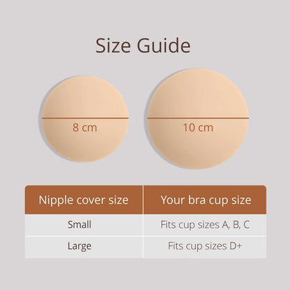 Herah Silicone Nipple Covers in Hard Case