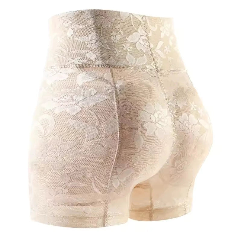 Lace Padded Butt Hips Shapewear Shorts