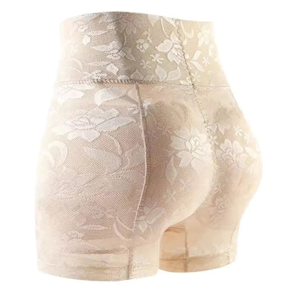 Lace Padded Butt Hips Shapewear Shorts