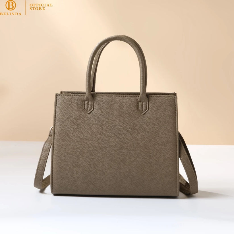 Classic Zip-Front Handbag