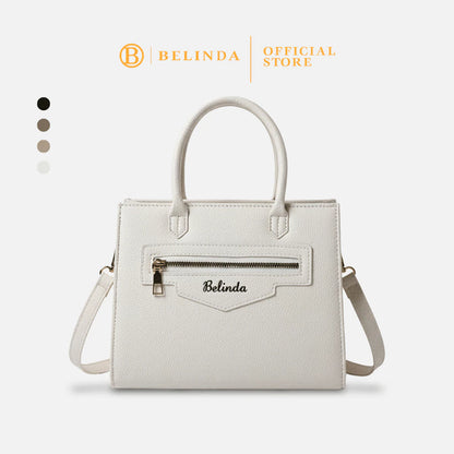 Classic Zip-Front Handbag